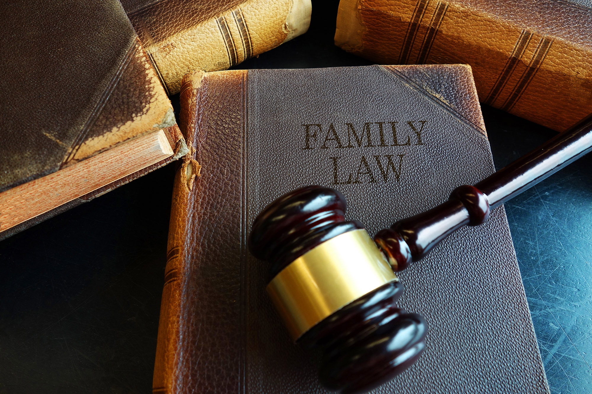 Family law book as a reference for filing for divorce 